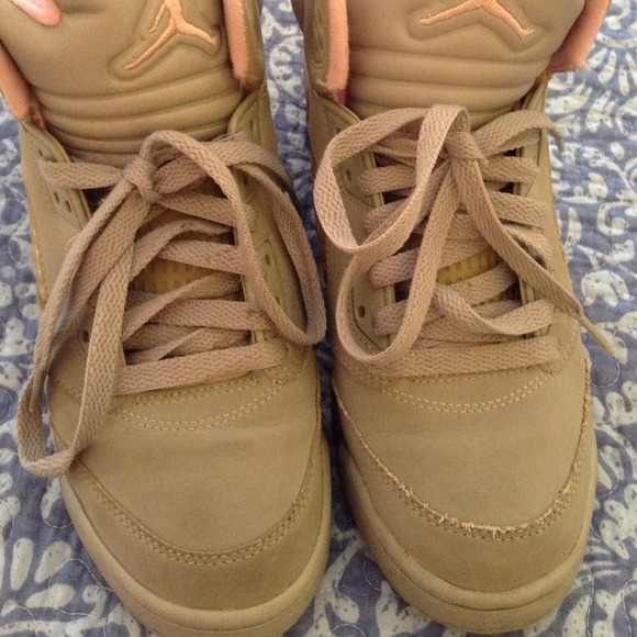 SOLD!!!!! grey and pink Jordans π - Picture 3 of 3