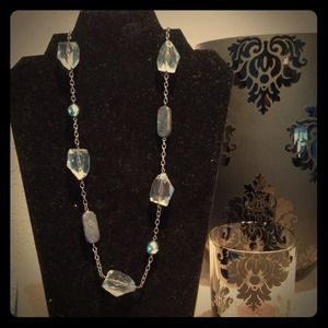 Lia Sophia retired Blue Ice necklace