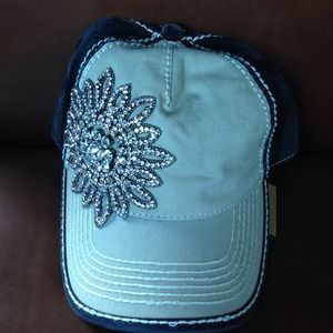 Embellished baseball cap