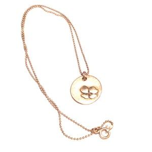 Sliver Irish Clover Luck Necklace