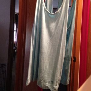 Light blue nike athletic tank. NEW. NEVER WORN!