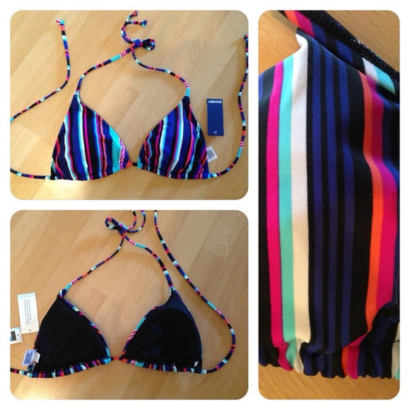 🚫Sold🚫Old Navy sz L triangle bikini top. NWT! - Picture 2 of 4
