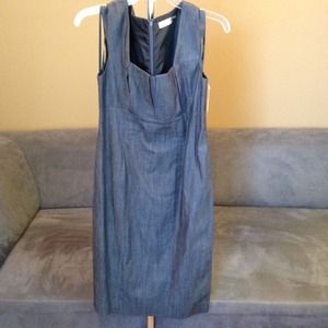 Calvin Klein light denim dress