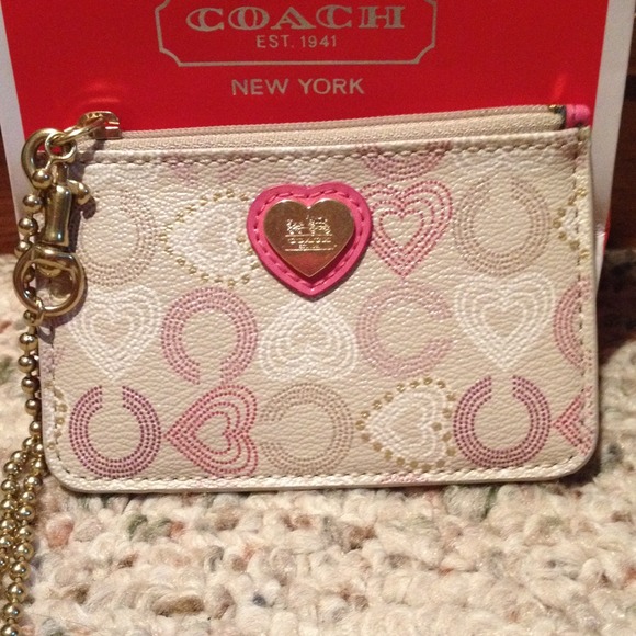 Reserved for Christy!! Mini coach wristlet