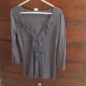 Gray Top from a local boutique.