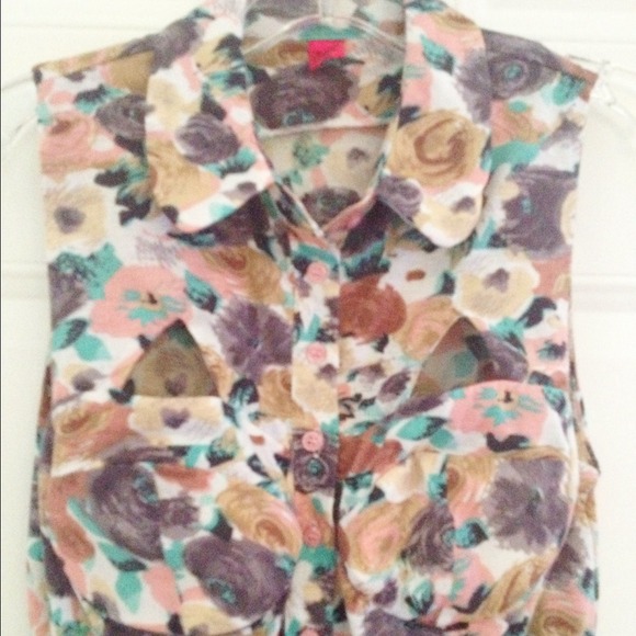 Floral Cutout Bustier Collar Dress - Picture 2 of 3