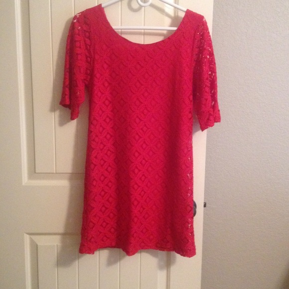 Red lace dress SOLD IN BUNDLE