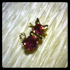 Itty bitty kitty pin