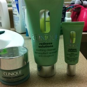 Barely used. Clinique Redness Solution.