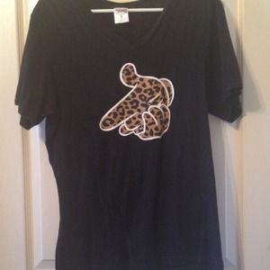 Cheetah Crooks and Castles Tee