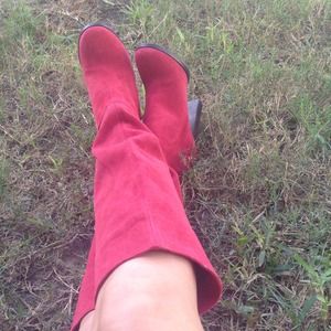 Red boots