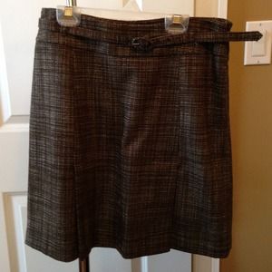 Kenneth Cole Tweed A-lined skirt