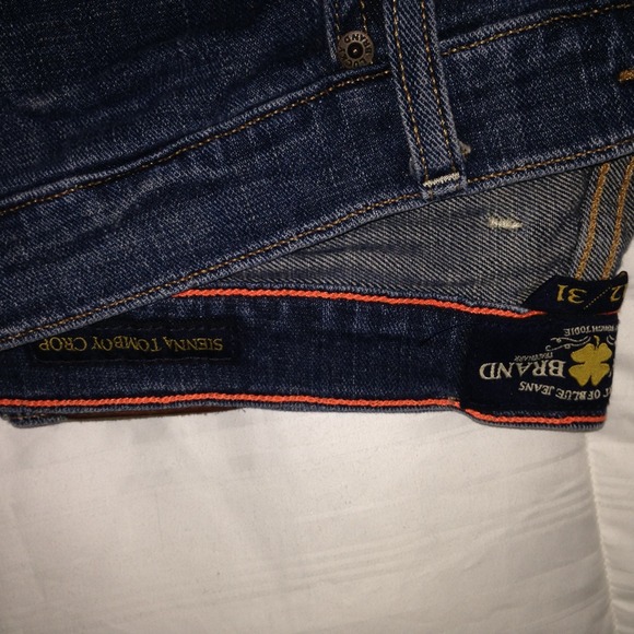 SOLD IN BUNDLE Lucky tomboy crop jeans