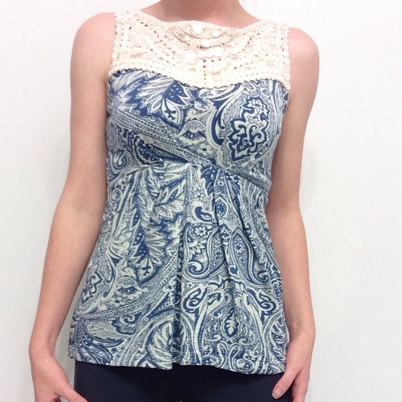 Anthropologie Tops - Blue Anthropologie Top