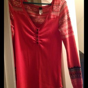 We the Free Thermal henley