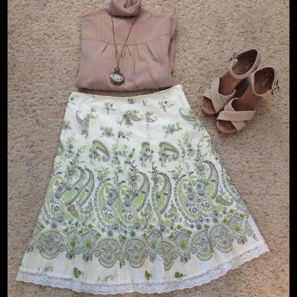 FINAL REDUCTION: Paisley Skirt