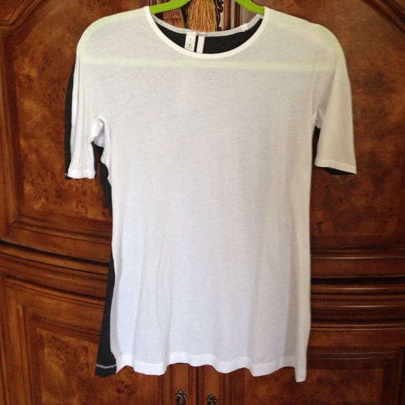 Lulu lemon color block top. Never been worn