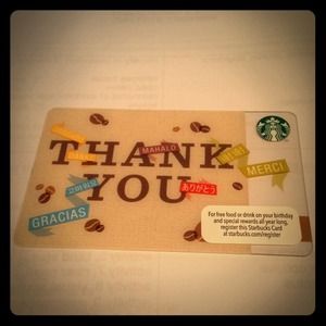 🚫TRADED🚫 $50 Starbucks gift card