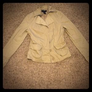 Fall tan jacket