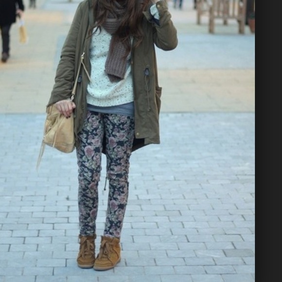 Urban Outfitter Green Army Coat