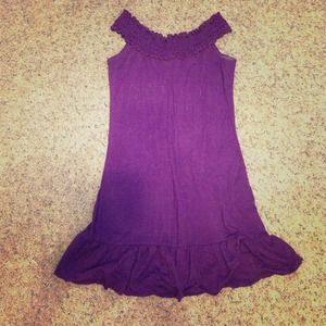 Purple dress