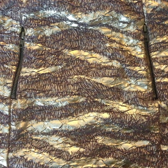 ❤SOLD🍂 Gold body con skirt - Picture 4 of 4