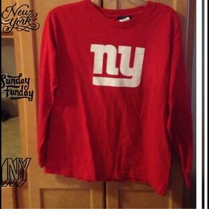 Reebok NY Giants long sleeved shirt