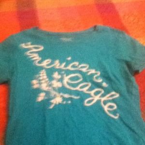 Teal American Eagle tshirt