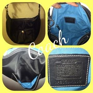 💥Bundle💥💯Authentic Coach Black Nylon & Blouse