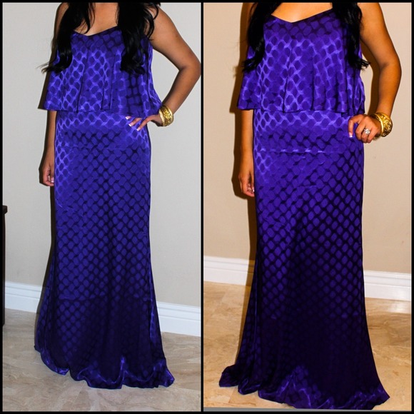 Purple dress