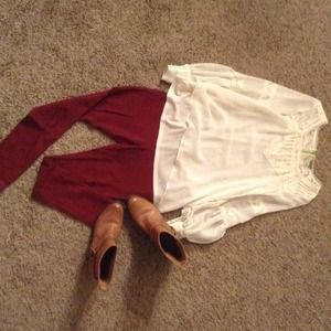 Gimmicks by Buckle cream top