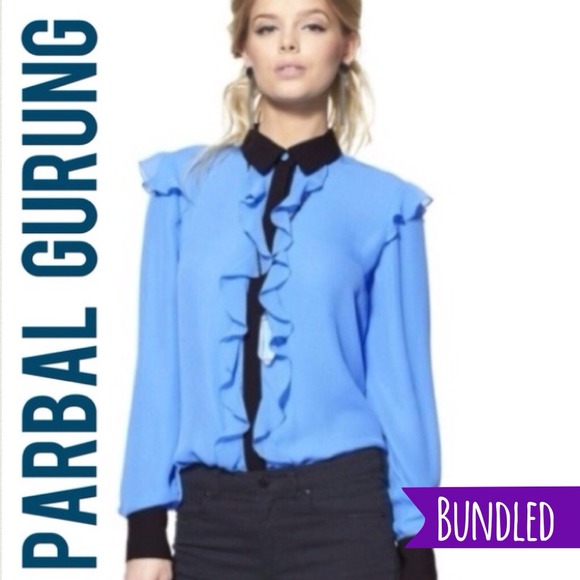 Parbal Gurung for Target Ruffled Long Sleeve LE