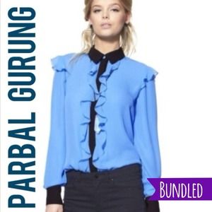 Parbal Gurung for Target Ruffled Long Sleeve LE