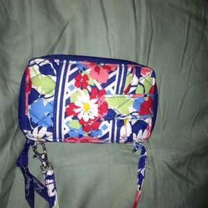 Vera Bradley Wallet & Cell Phone Holder