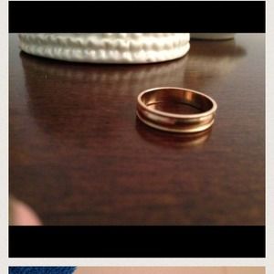 Ring, necklace, earrings and chain real gold