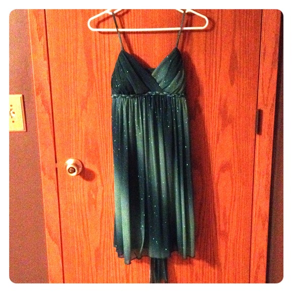 Green semi formal dress