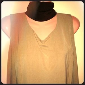 Golden Taupe Sheath Dress Sz 22W NWoT