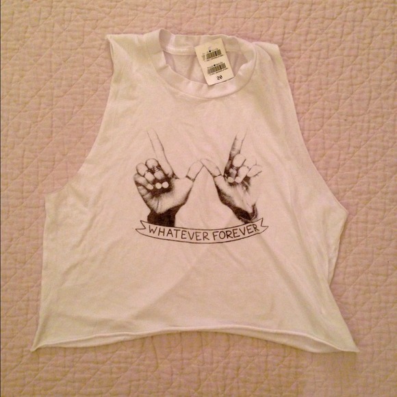 Brandy Melville whatever forever muscle tank