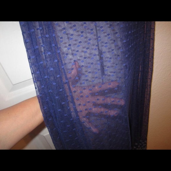 🎉SOLD!!🎉FREE PEOPLE Blue sheer dress! NWT! - Picture 4 of 4