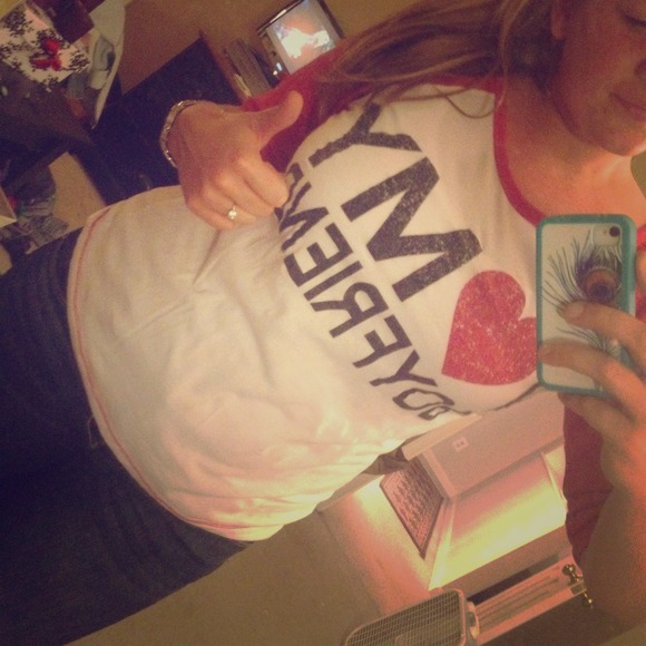 I ❤️ my boyfriend shirt - Picture 1 of 2