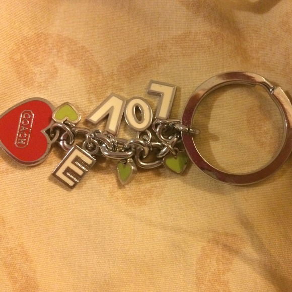 Authentic- NIB Coach love keychain! ✨🌟REDUCED🌟✨
