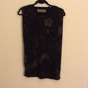 Zara Collection floral pocket tank
