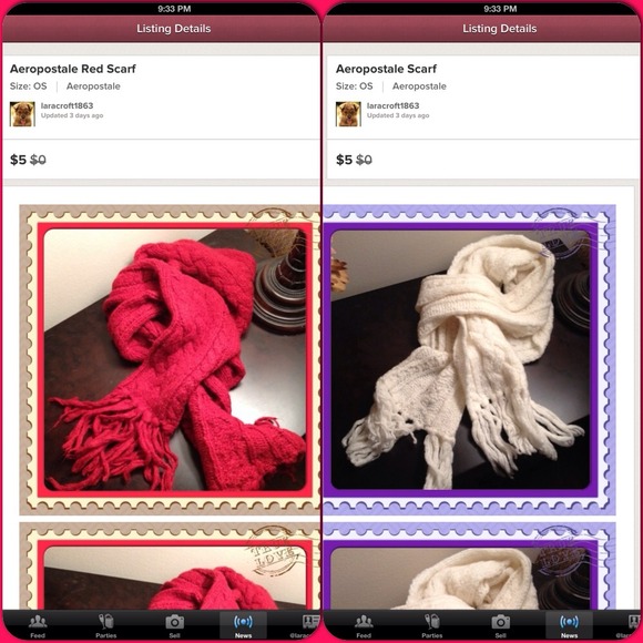 Aeropostale Red Scarf