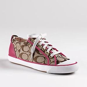 Pink Coach Sneakers