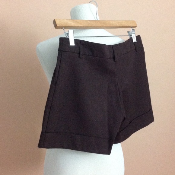Brown Menswear Shorts - Picture 2 of 2