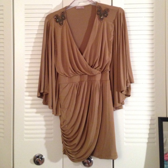 💋 Tan Taupe Dress 💋