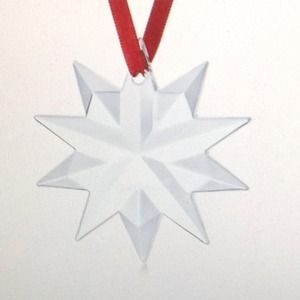 Brand New Tiffany & Co. Star Ornament Crystal.