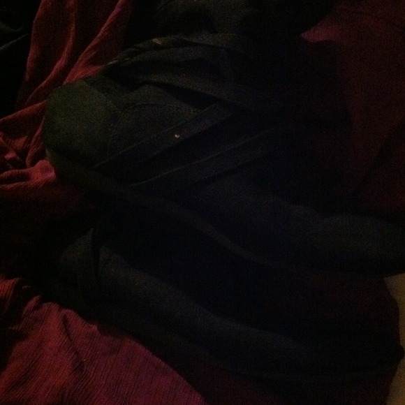 Mini black boots