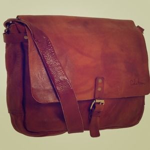 ‼️Sale‼️Rare Cole Haan Distressed Messenger Bag