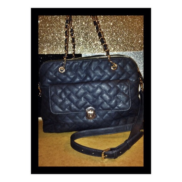 Gorgeous boutique deep blue bag